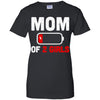 Funny Mom Of 2 Girls Mothers Day Gifts T-Shirt & Hoodie | Teecentury.com