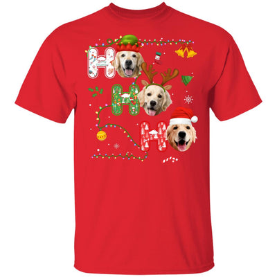 Christmas Ho Ho Ho Golden Retriever Lover Funny Xmas Gift T-Shirt & Sweatshirt | Teecentury.com