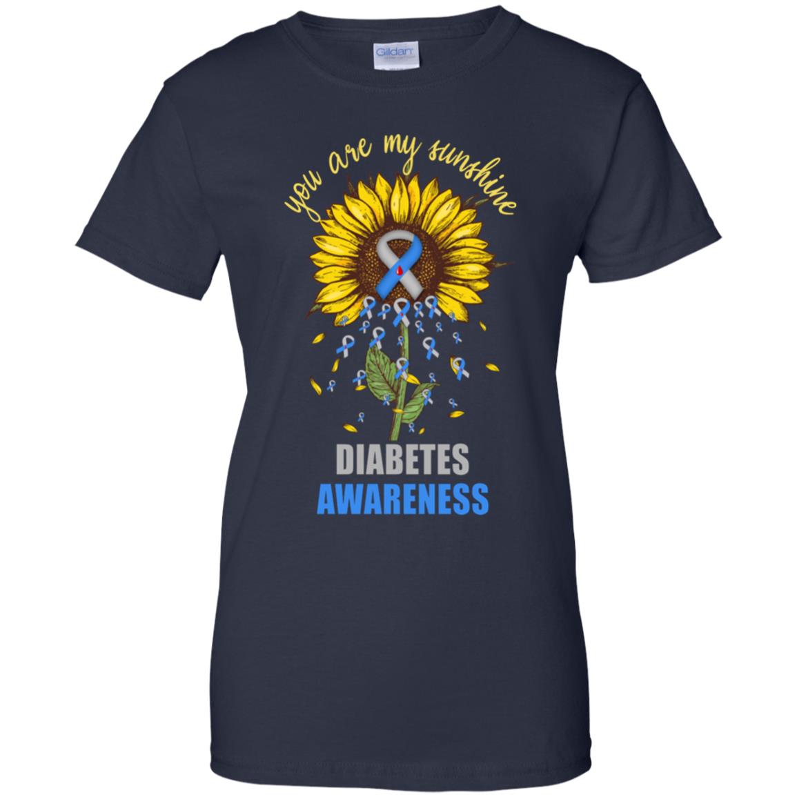 You Are My Sunshine Diabetes Awareness T-Shirt & Hoodie | Teecentury.com
