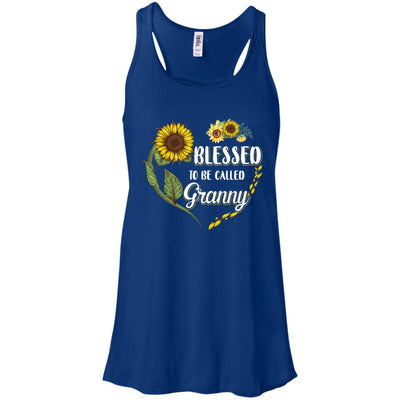 Blessed To Be Called Granny Sunflower Mothers Day Gift T-Shirt & Tank Top | Teecentury.com