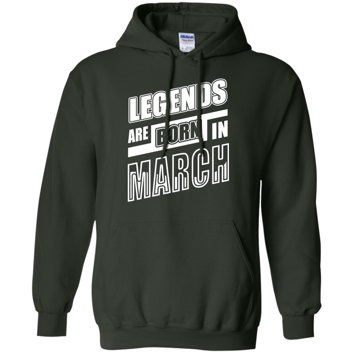 Legends are born in MARCH T-Shirt & Hoodie | Teecentury.com