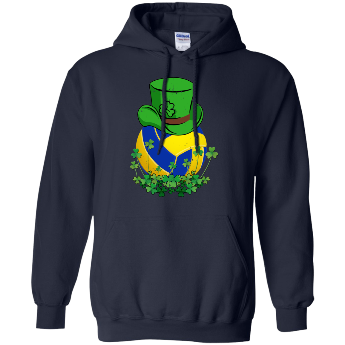 Shamrock Volleyball Leprechaun St Patricks Day T-Shirt & Hoodie | Teecentury.com