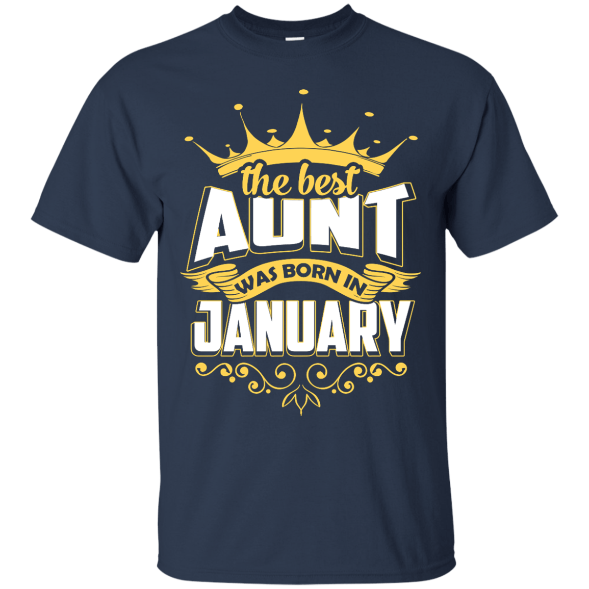 The Best Aunt Was Born In January T-Shirt & Hoodie | Teecentury.com