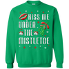 Kiss Me Under The Mistletoe T-Shirt & Hoodie | Teecentury.com