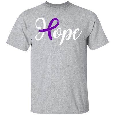 Alzheimer's Lupus Awareness Purple Ribbon Hope T-Shirt & Hoodie | Teecentury.com