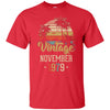 Retro Classic Vintage November 1979 43th Birthday Gift T-Shirt & Hoodie | Teecentury.com