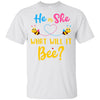 Gender Reveal Pink Or Blue What Will It Bee He Or She Family T-Shirt & Hoodie | Teecentury.com