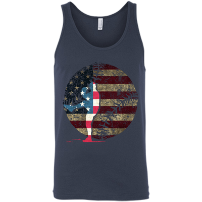 Pitcher Baseball America Flag T-Shirt & Hoodie | Teecentury.com