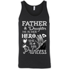 Father And Daughter He Is Her Hero T-Shirt & Hoodie | Teecentury.com