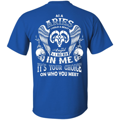 As A Aries I Hold A Beast An Angel A Madman In Me T-Shirt & Hoodie | Teecentury.com