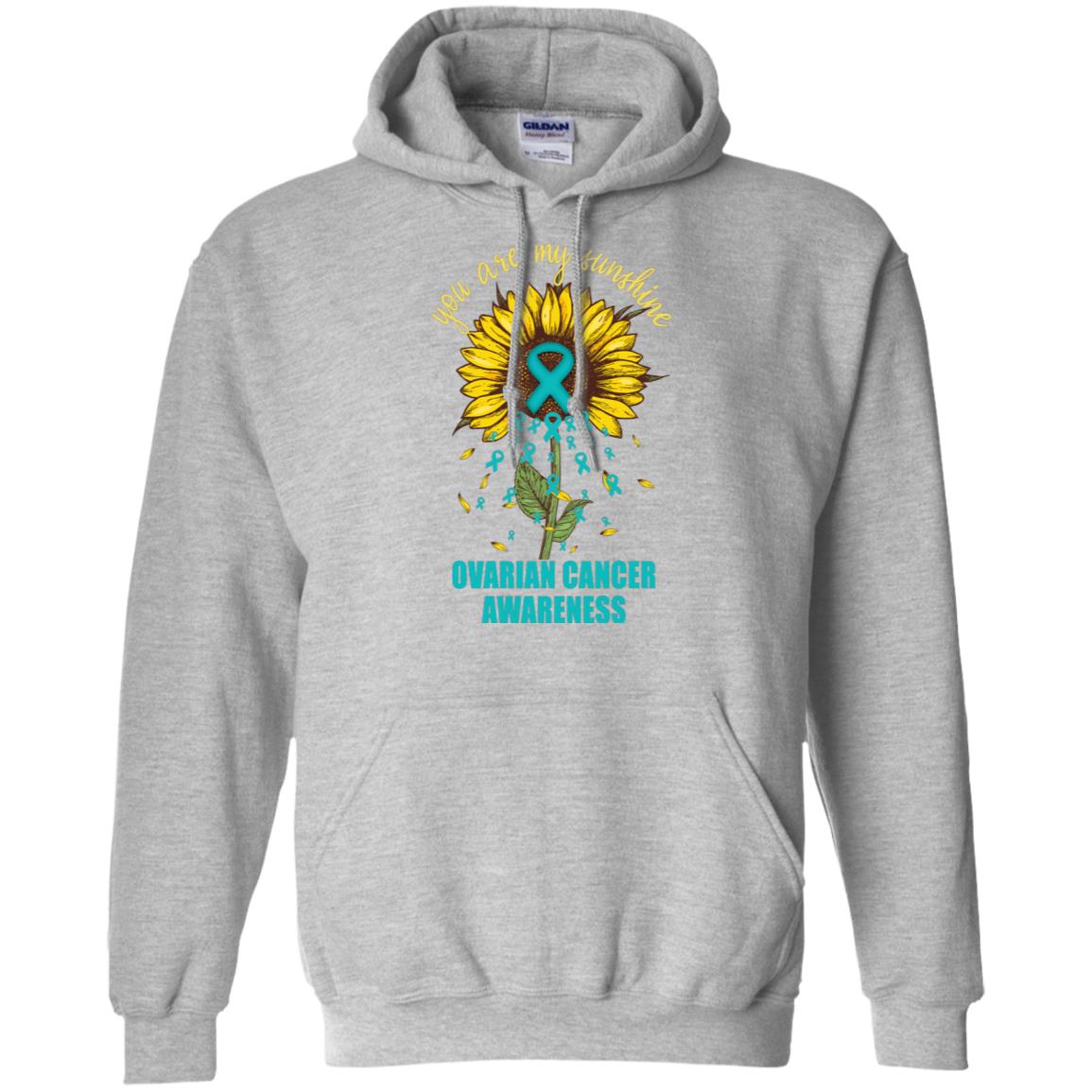 You Are My Sunshine Ovarian Cancer Awareness T-Shirt & Hoodie | Teecentury.com