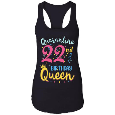 My 22th Birthday Quarantine Queen Social Distancing Gifts T-Shirt & Tank Top | Teecentury.com