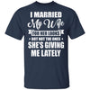 I Married My Wife For Her Looks Funny Husband T-Shirt & Hoodie | Teecentury.com