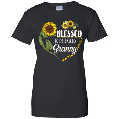 Blessed To Be Called Granny Sunflower Mothers Day Gift T-Shirt & Tank Top | Teecentury.com