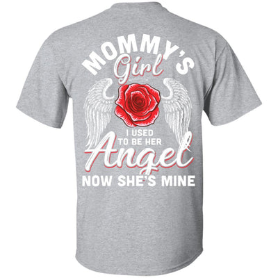 Mommy's Girl I Used To Be Her Angel Now She Is Mine Memorial T-Shirt & Hoodie | Teecentury.com