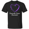 Butterfly Believe Pancreatic Cancer Awareness Ribbon Gifts T-Shirt & Hoodie | Teecentury.com