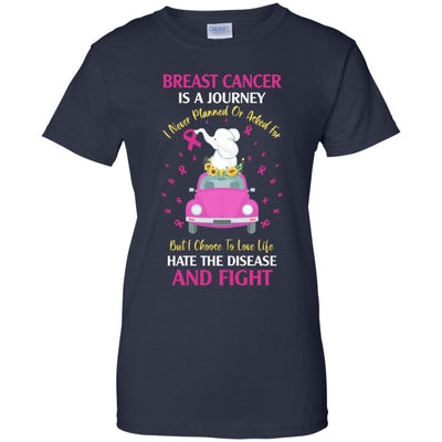 Breast Cancer Awareness Is A Journey T-Shirt & Hoodie | Teecentury.com