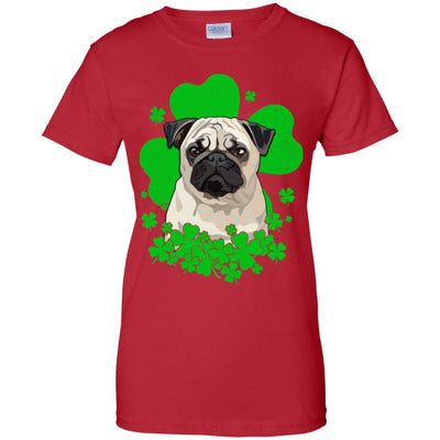 Pug St. Patrick's Day Clovers T-Shirt & Hoodie | Teecentury.com