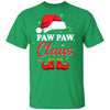 Santa Paw Paw Claus Matching Family Pajamas Christmas Gifts T-Shirt & Sweatshirt | Teecentury.com