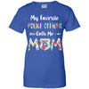 Floral My Favorite Police Officer Calls Me Mom Mothers Day Gift T-Shirt & Hoodie | Teecentury.com