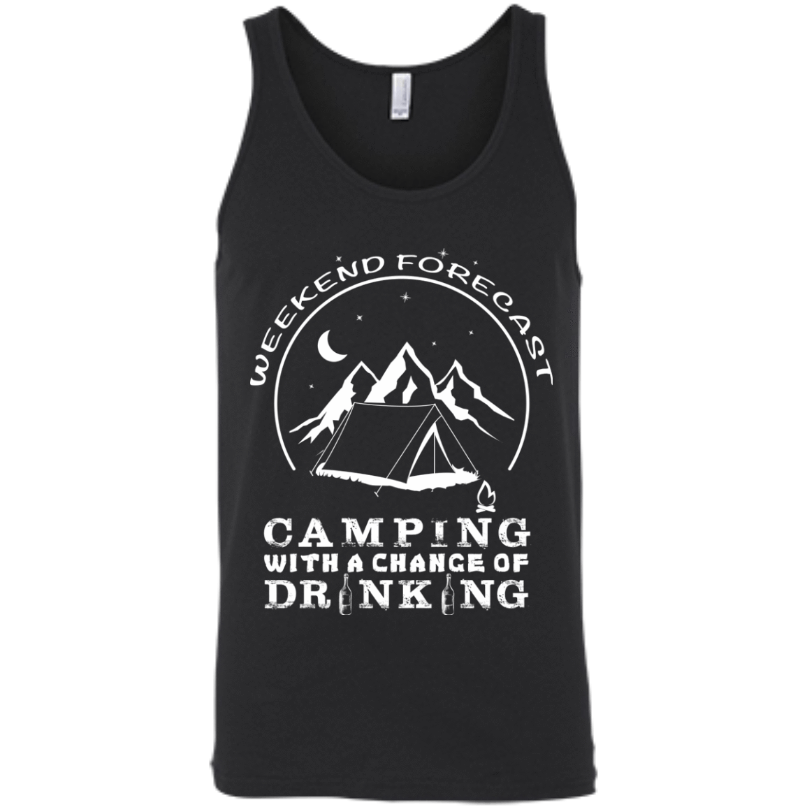 Weekend Forecast Camping T-Shirt & Hoodie | Teecentury.com