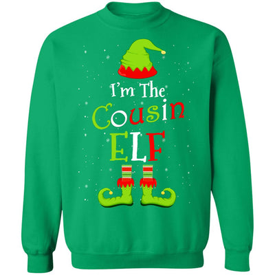 I'm The Cousin Elf Family Matching Funny Christmas Group Gift T-Shirt & Sweatshirt | Teecentury.com