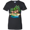 St Patricks Day Hawaiian Leprechaun Surfing T-Shirt & Hoodie | Teecentury.com