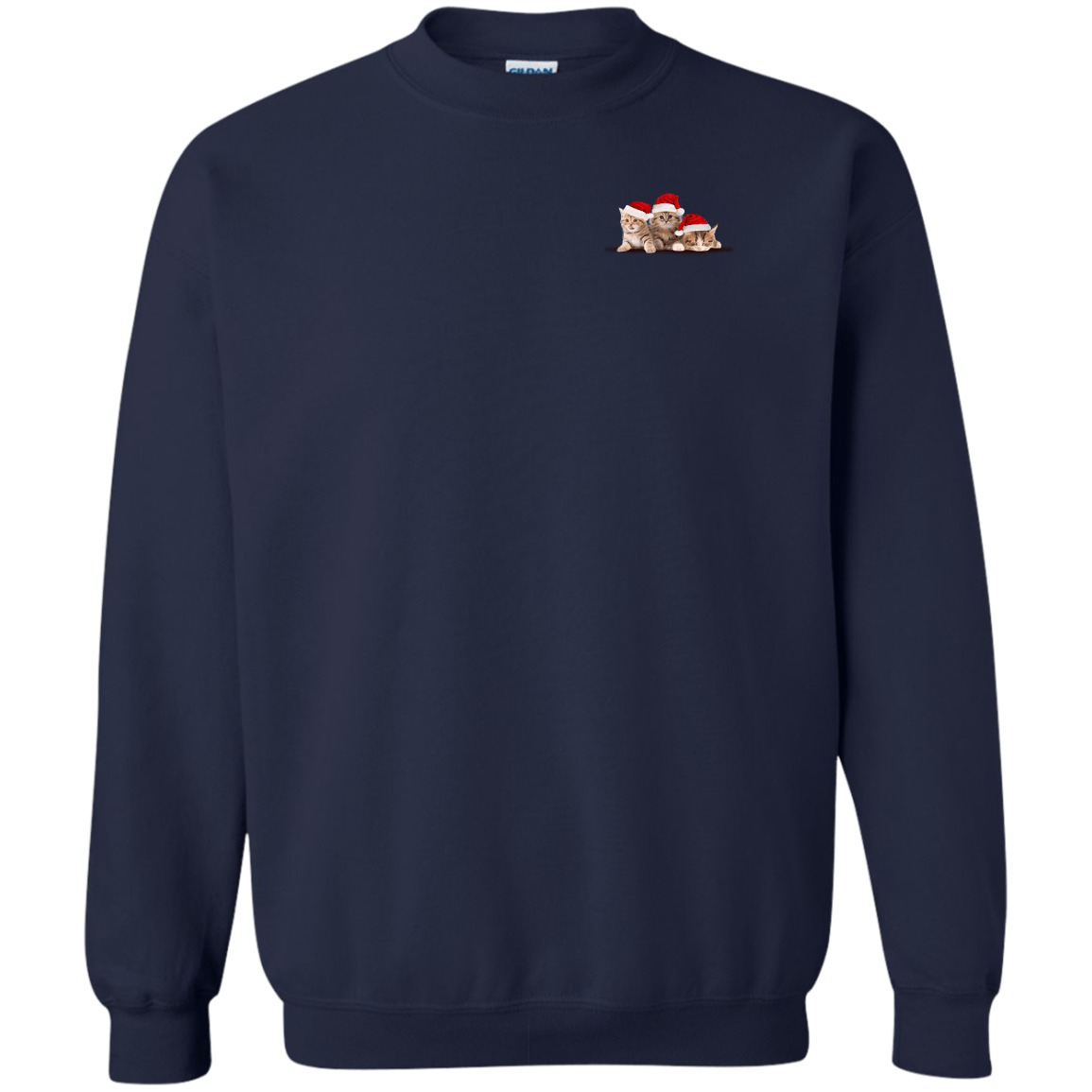 Kitten In A Pocket Cute Cat Christmas T-Shirt & Hoodie | Teecentury.com