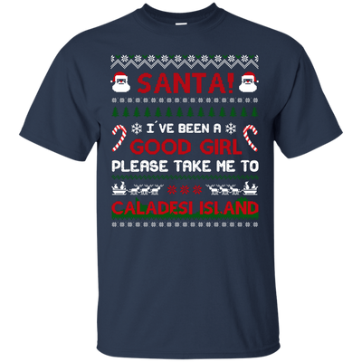 Santa I've Been A Good Girl Please Take Me To Caladesi Island T-Shirt & Hoodie | Teecentury.com