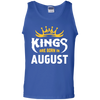Kings Are Born In August T-Shirt & Hoodie | Teecentury.com