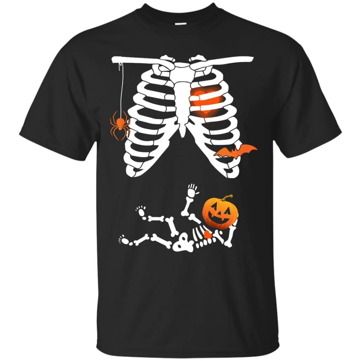 Halloween Baby Skeleton Maternity T-Shirt & Hoodie | Teecentury.com