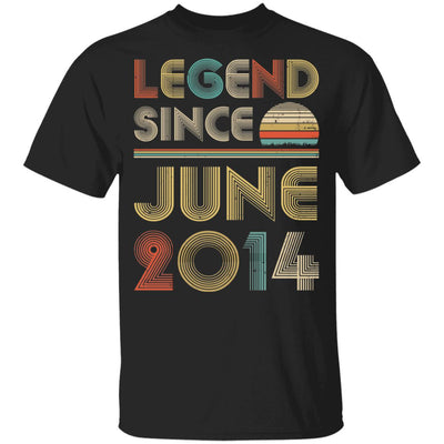 Legend Since June 2014 Vintage 8th Birthday Gifts Youth Youth Shirt | Teecentury.com