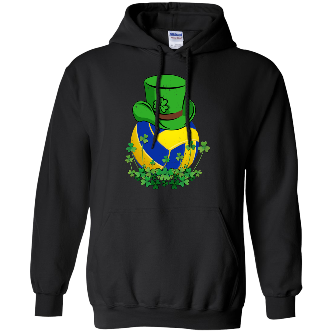 Shamrock Volleyball Leprechaun St Patricks Day T-Shirt & Hoodie | Teecentury.com