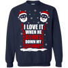 I Love It When He Comes Down My Chimney T-Shirt & Hoodie | Teecentury.com