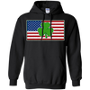 Shamrock Ireland USA Irish American Flag Gift T-Shirt & Hoodie | Teecentury.com