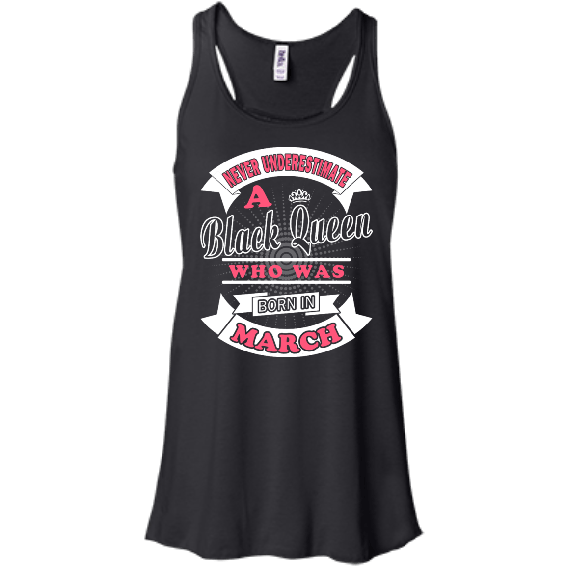 Never Underestimate A Black Queen Who Was Born In March T-Shirt & Hoodie | Teecentury.com