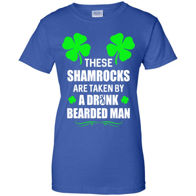 These Shamrocks Are Taken By A Drunk Bearded St Patrick Day T-Shirt & Tank Top | Teecentury.com