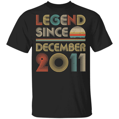 Legend Since December 2011 Vintage 11th Birthday Gifts Youth Youth Shirt | Teecentury.com