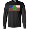 Shamrock Ireland USA Irish American Flag Gift T-Shirt & Hoodie | Teecentury.com