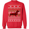 Dachshund Red Plaid Ugly Christmas Sweater Gifts T-Shirt & Sweatshirt | Teecentury.com