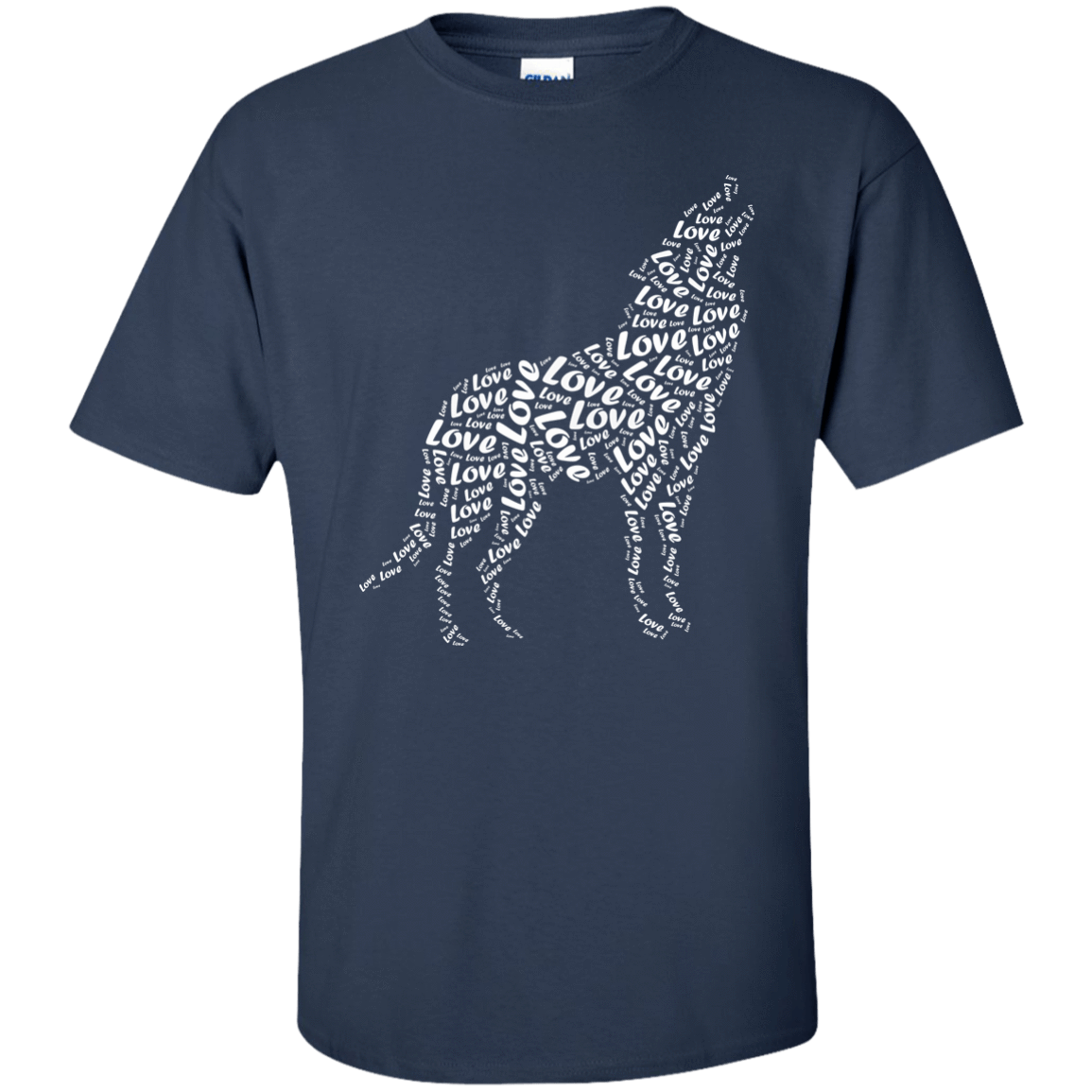 I Love Wolf T-Shirt & Hoodie | Teecentury.com