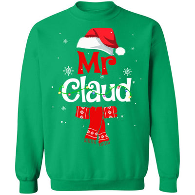 Mr Claus Daddy Claus Mama Claus Family Pajamas Christmas T-Shirt & Sweatshirt | Teecentury.com