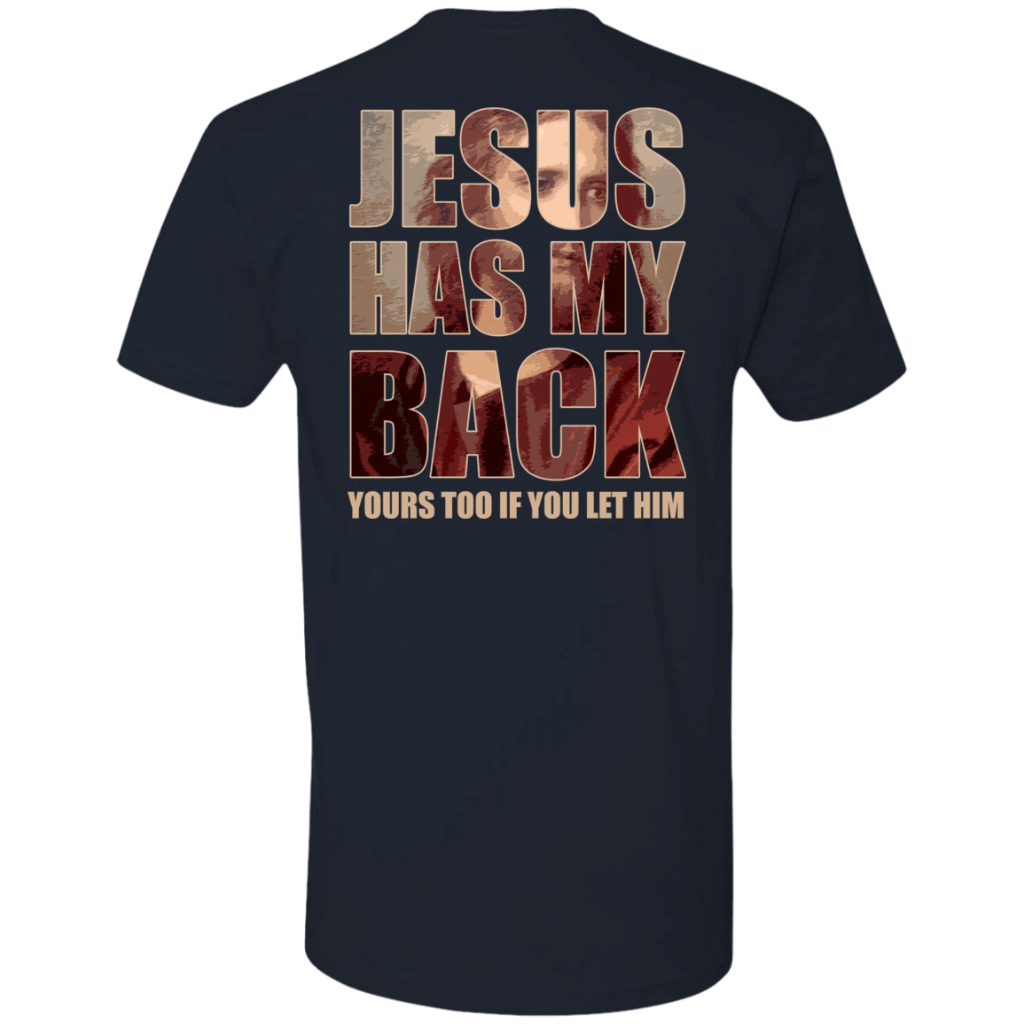 Jesus Has My Back T-Shirt & Hoodie | Teecentury.com