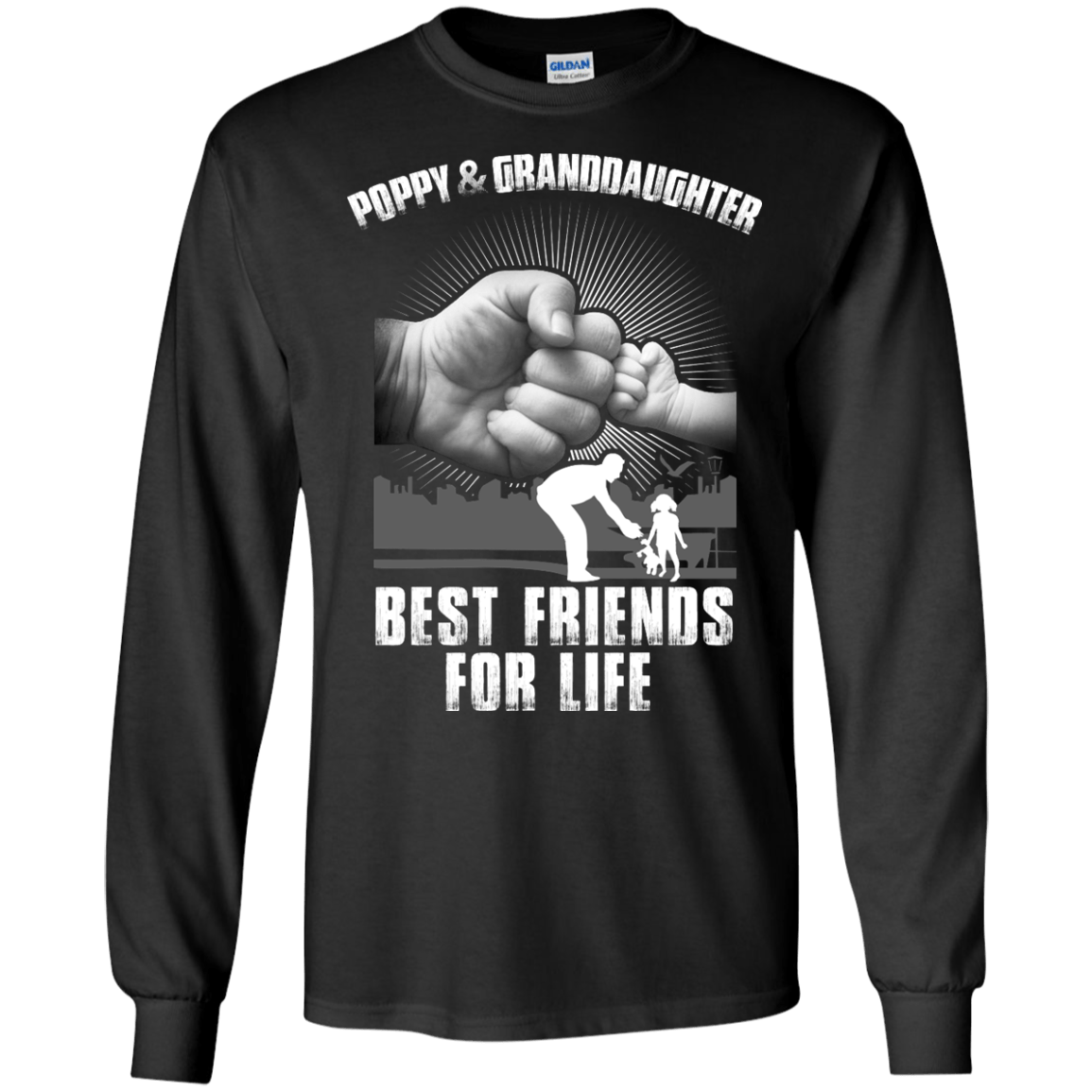 Poppy And Granddaughter best Friends For Life T-Shirt & Hoodie | Teecentury.com