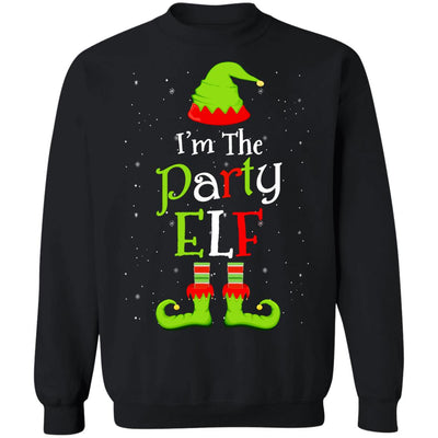 I'm The Party Elf Family Matching Funny Christmas Group Gift T-Shirt & Sweatshirt | Teecentury.com