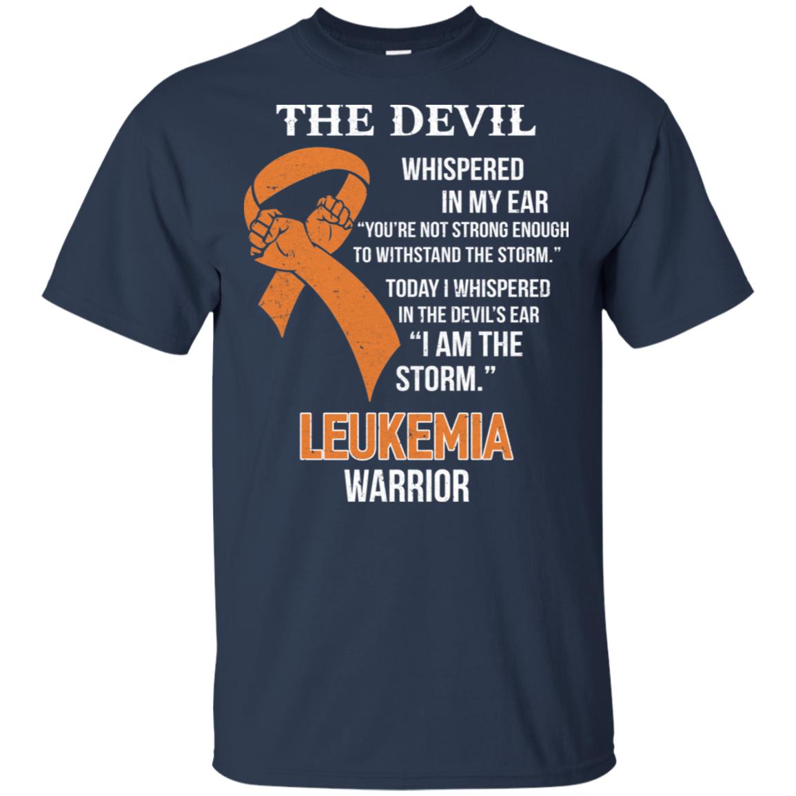 I Am The Storm Support Leukemia Awareness Warrior Gift T-Shirt & Hoodie | Teecentury.com