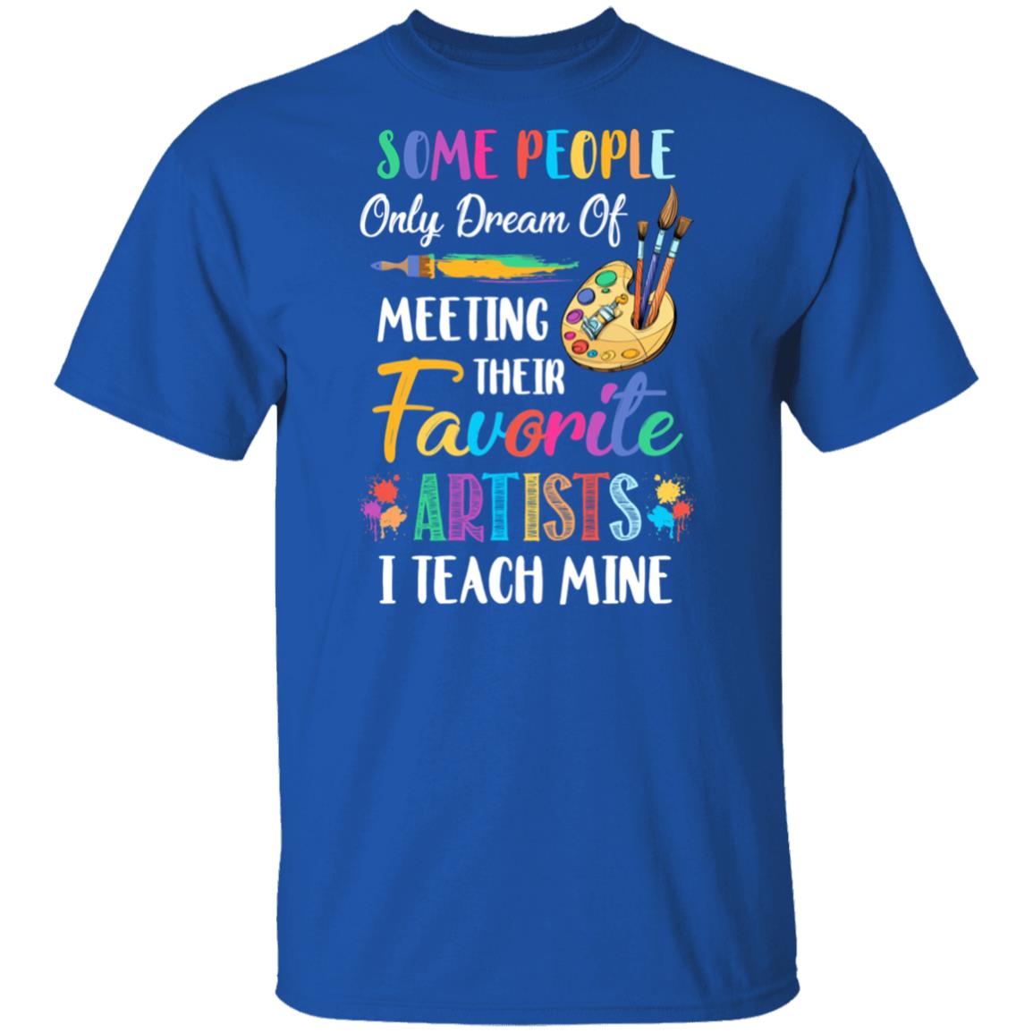 I Teach Mine Art Teacher Funny Artists Gift T-Shirt & Hoodie | Teecentury.com