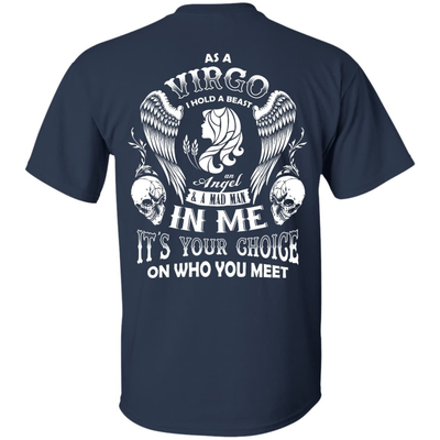 As A Virgo I Hold A Beast An Angel A Madman In Me T-Shirt & Hoodie | Teecentury.com