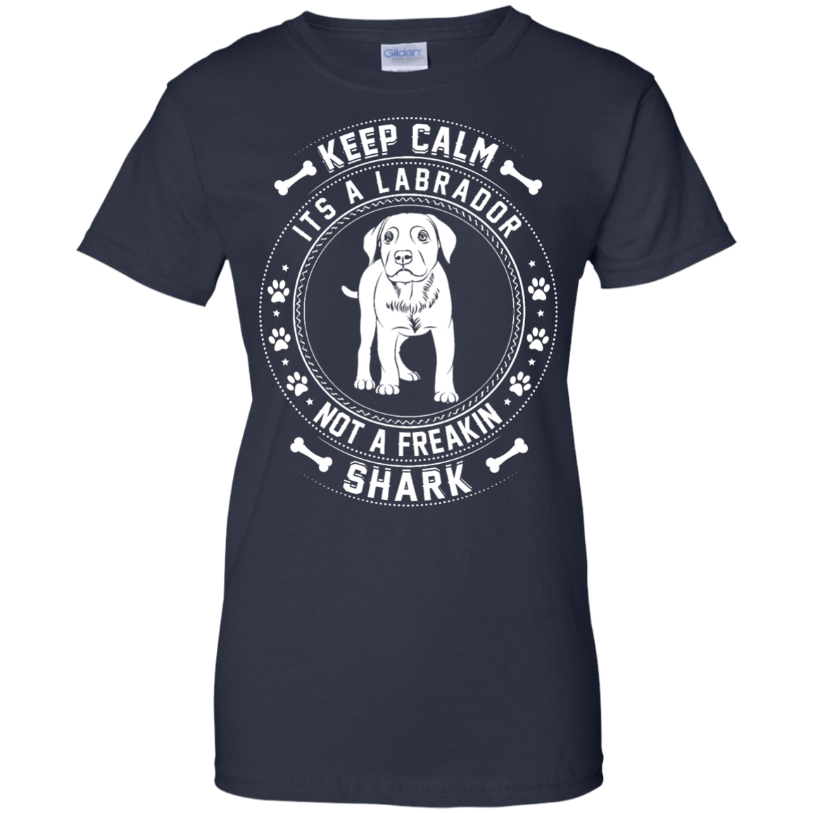 Keep Calm It's A Labrador Not A Freaking Shark T-Shirt & Hoodie | Teecentury.com