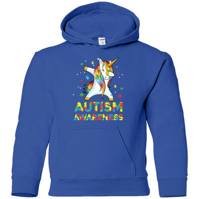 Dabbing Unicorn Puzzle Autism Awareness For Girls Youth Youth Shirt | Teecentury.com